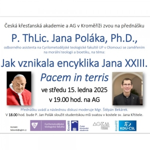Jak vznikala encyklika Jana XXIII. Pacem in terris