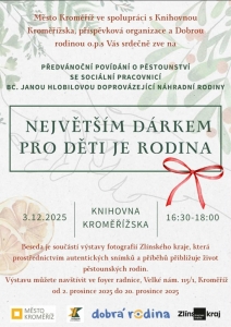 Největším dárkem pro děti je rodina