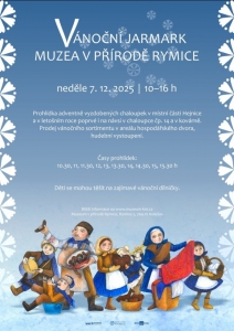 Vánoční jarmark Muzea v přírodě Rymice