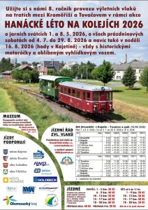 Hanácké léto na kolejích