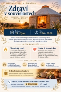 Zdraví v souvislostech - večer, který patří vám