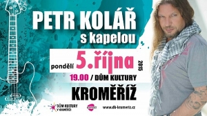 Koncert Petra Koláře s kapelou