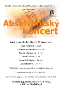 6. absolventský koncert