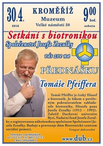 SETKÁNÍ S BIOTRONIKEM TOMÁŠEM PFEIFFEREM