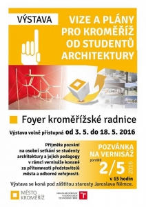 Vize a plány pro Kroměříž od studentů architektury