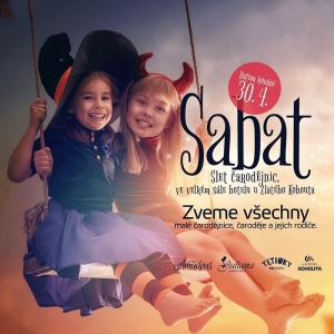Sabat - slet malých čarodějů a čarodějnic