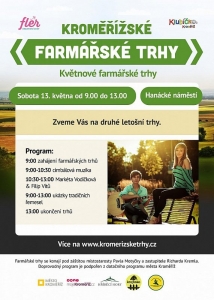 Květnové farmářské trhy