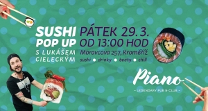 Sushi party s Lukášem Cieleckým - Piano club Kroměříž