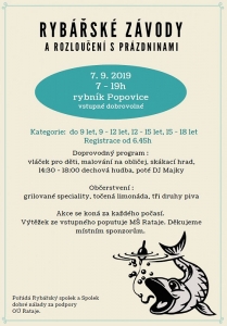 Rybářské závody a rozloučení s prázdninami