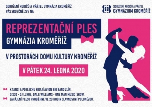 Reprezentační a maturitní ples Gymnázia Kroměříž 2020