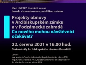 Projekty obnovy v Arcibiskupském zámku a Podzámecké zahradě - Co nového mohou návštěvníci očekávat?