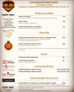 Svatomartinské hody v Pivovaru Černý Orel