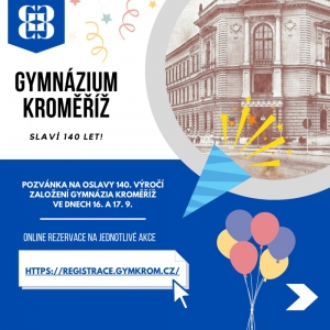 140 let Gymnázia Kroměříž