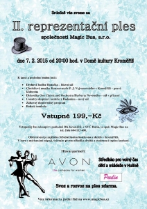 2. reprezentační ples Magic bus
