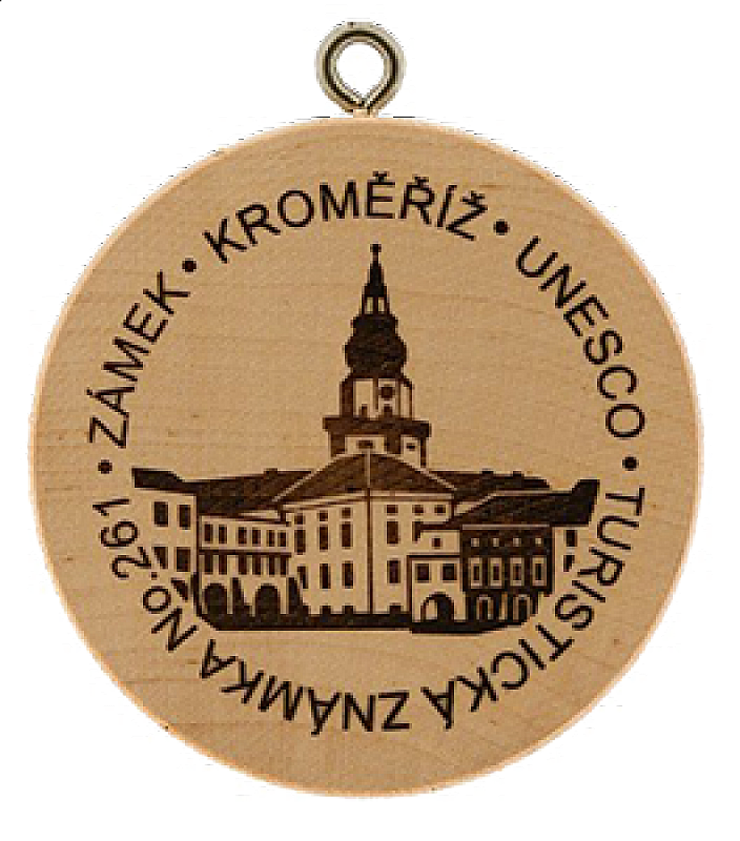 Turistická známka - Kroměříž UNESCO
