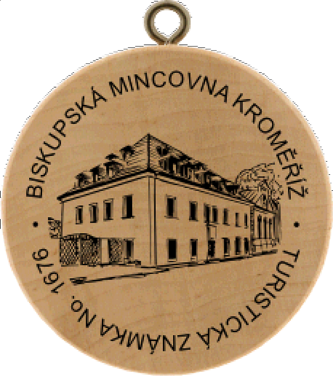 Turistická známka - Biskupská mincovna Kroměříž