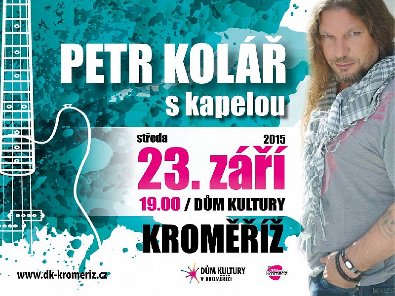 Zpěvák Petr Kolář vystoupí v Domě kultury v Kroměříži