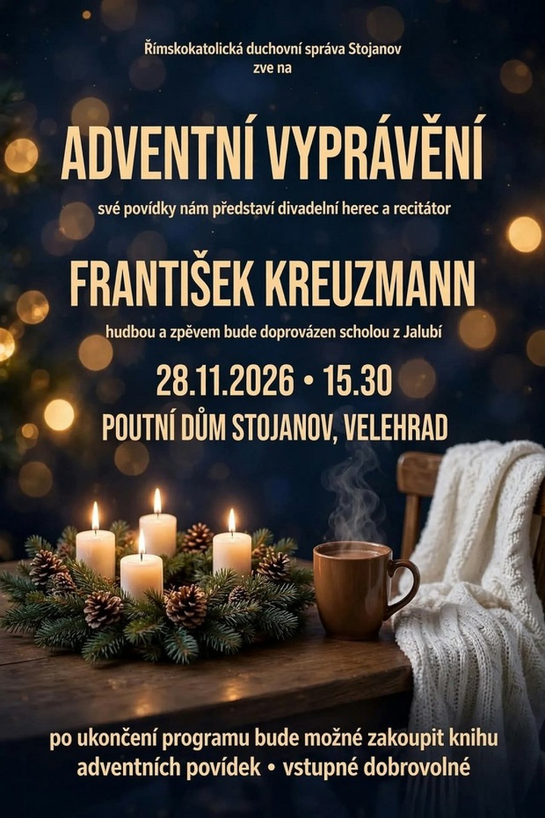 Adventní vyprávění s Františkem Kreuzmannem