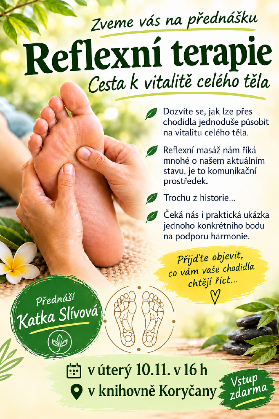 Reflexní terapie – Cesta k vitalitě celého těla
