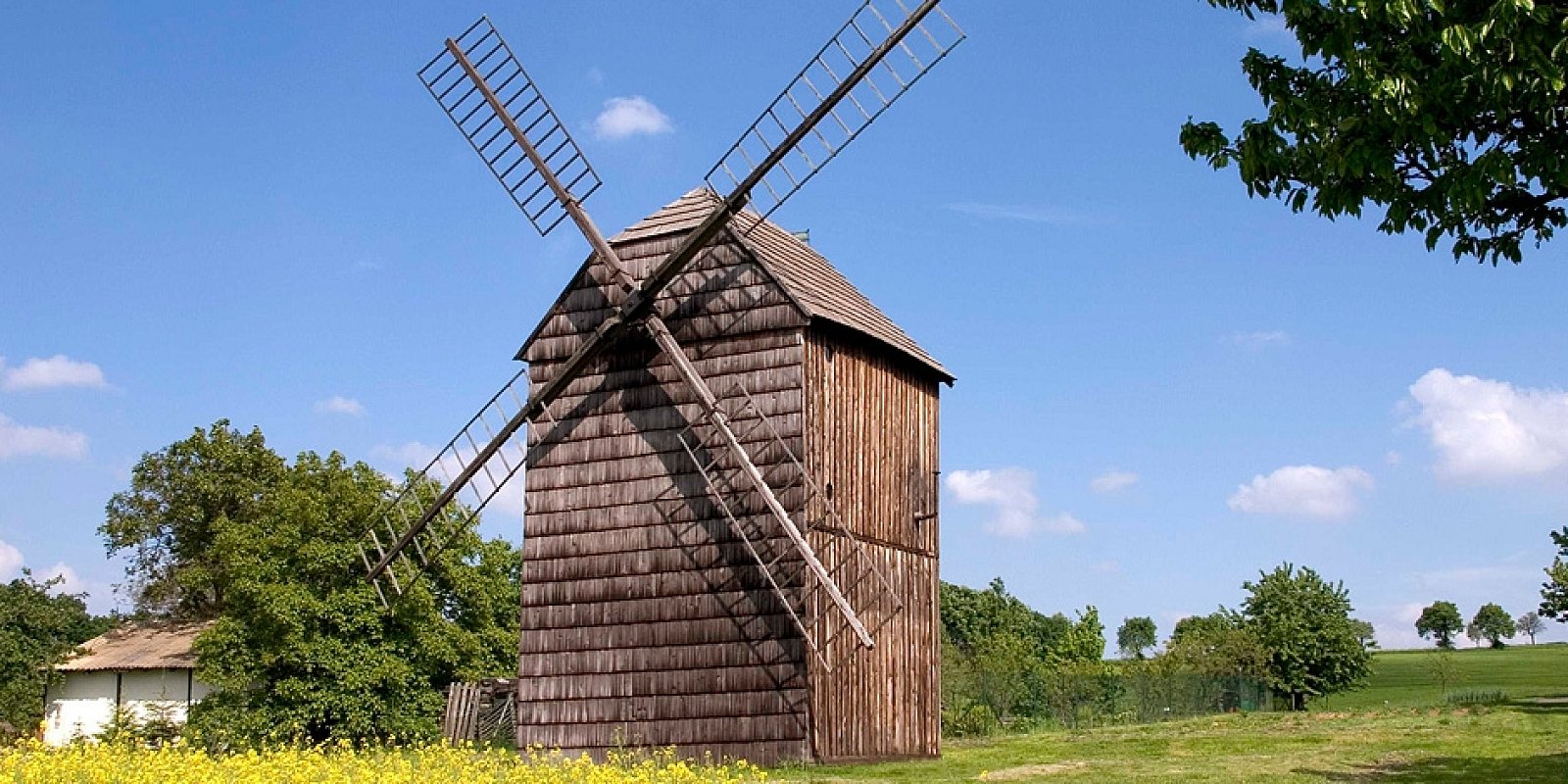 Větrný mlýn Velké Těšany
