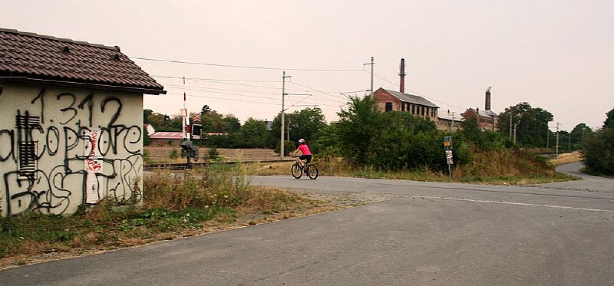 Passage à niveau à Záhlinice