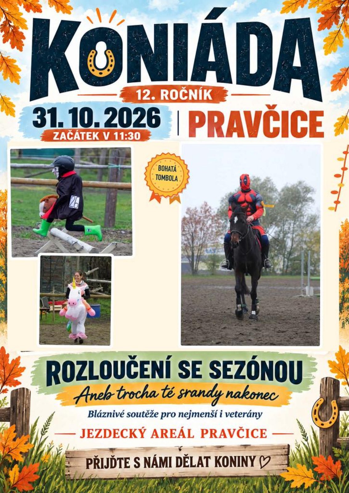 Koniáda - rozloučení se sezónou