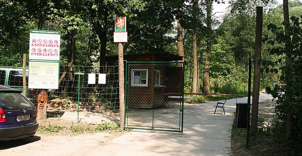 Portail d'entrée de la carrière de Kurovice