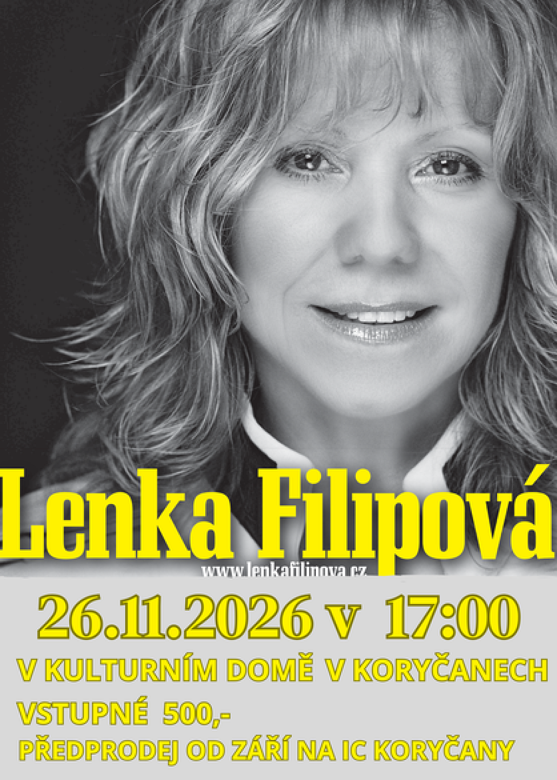 Koncert Lenky Filipové
