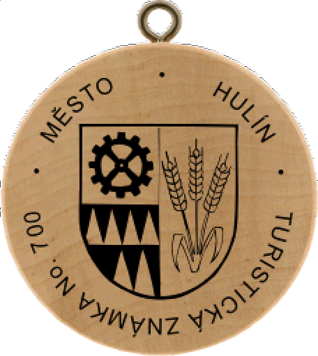 Turistická známka - Město Hulín