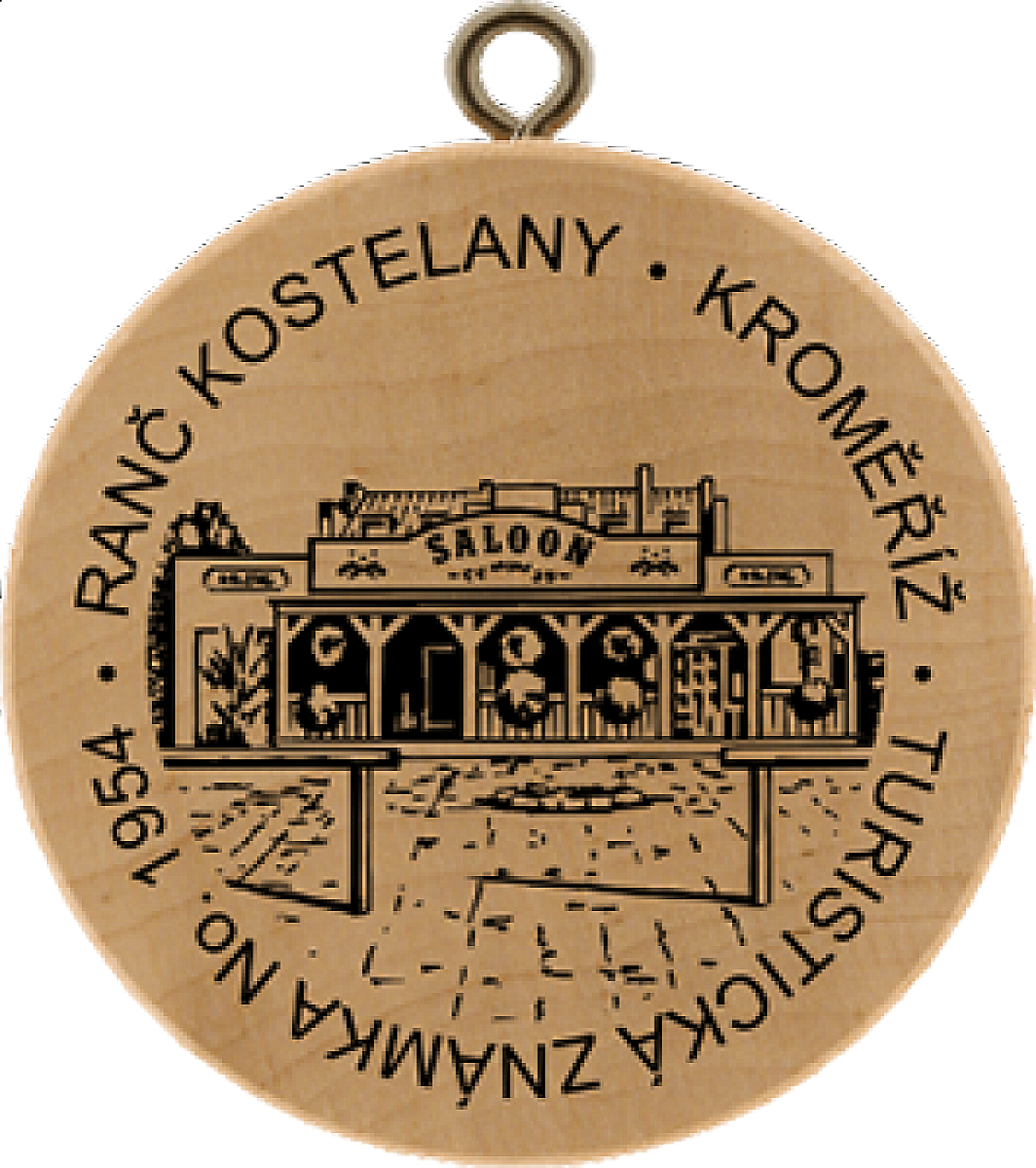 Turistická známka - Ranč Kostelany, Kroměříž