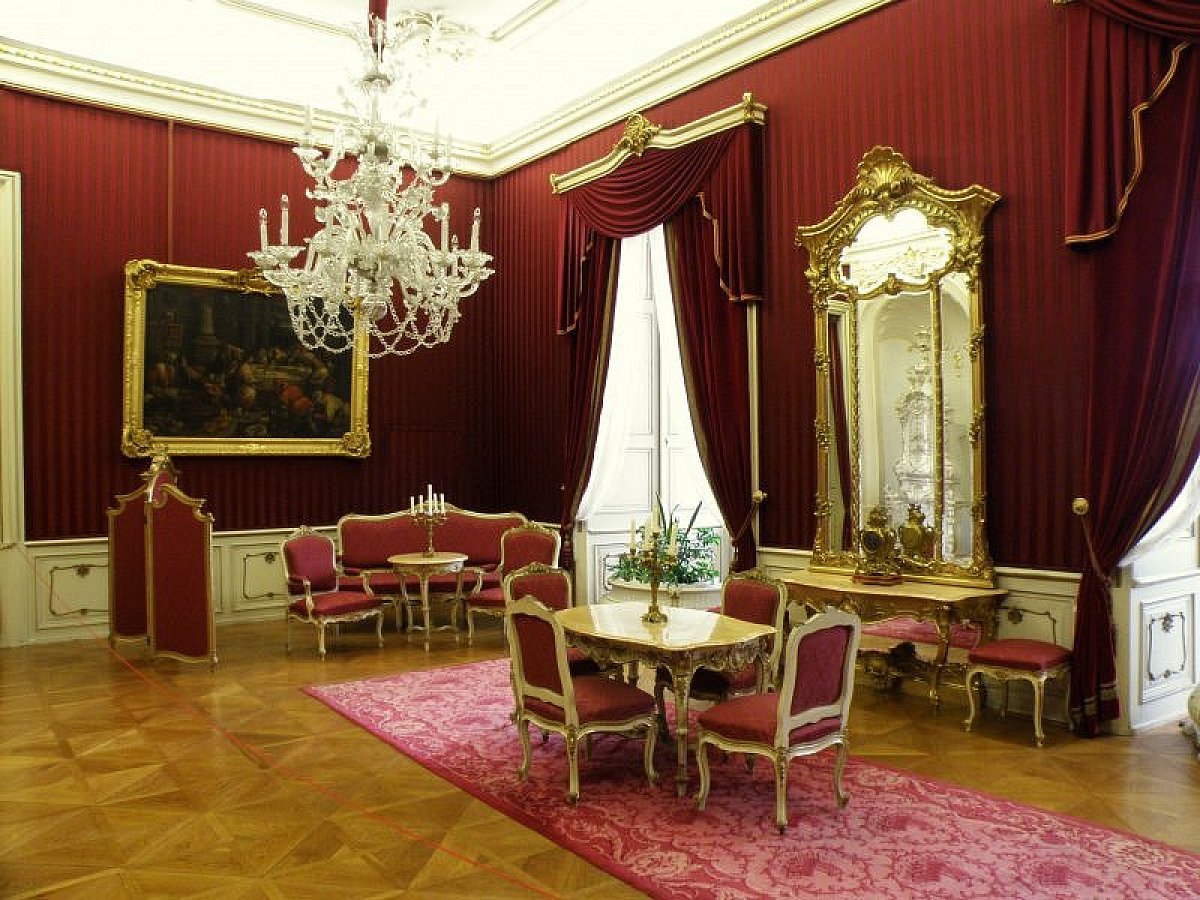 Růžový salon - Arcibiskupský zámek Kroměříž